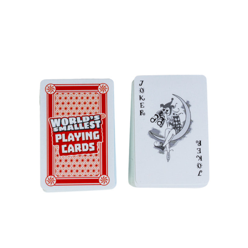 World's Smallest Playing Cards