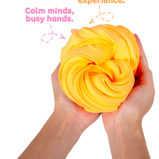 Sensory Dough 250g - Fluoro Orange