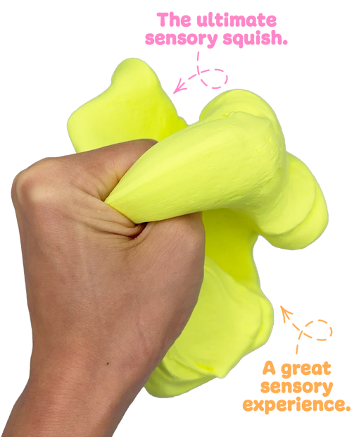 Sensory Dough 250g - Fluoro Yellow