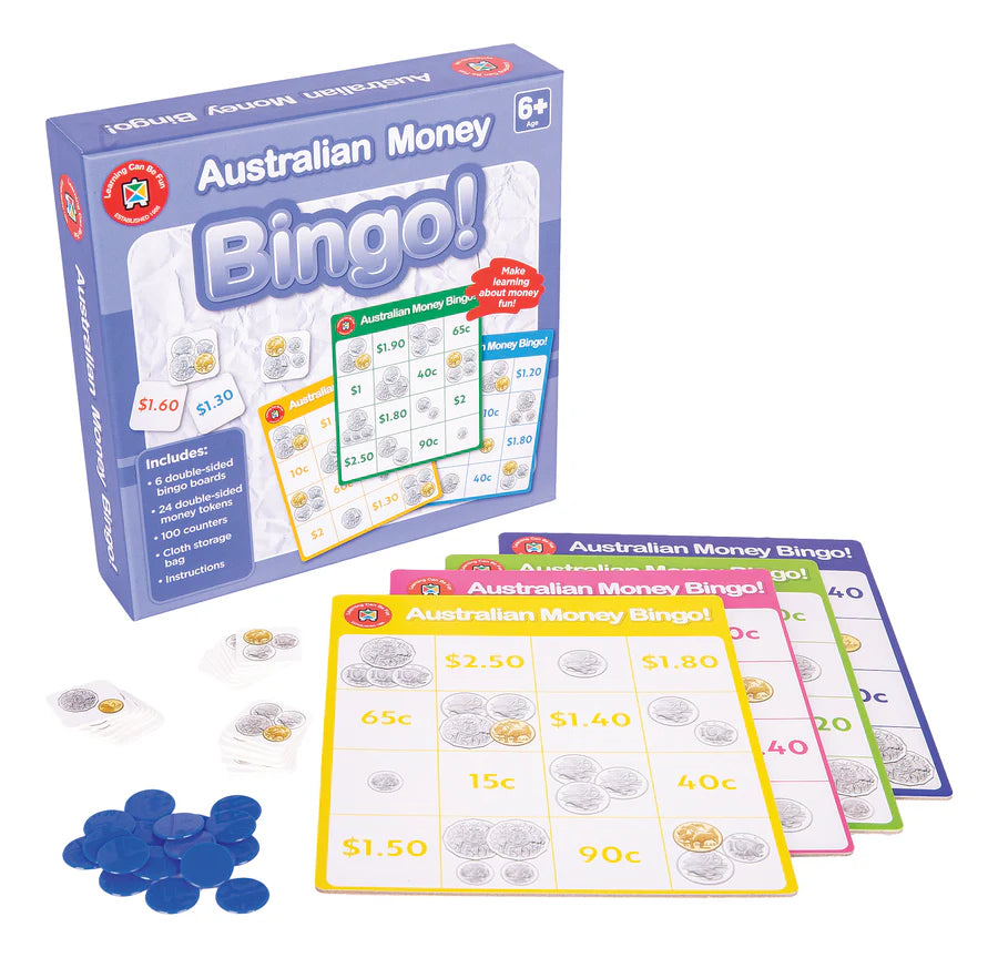 Australian Money Bingo