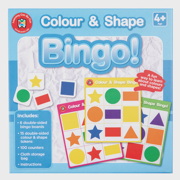 Colour & Shape Bingo