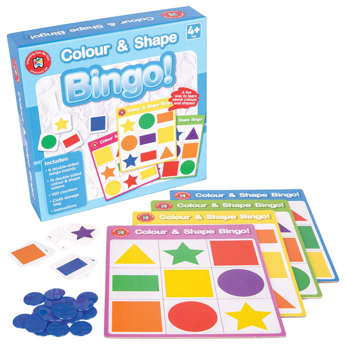 Colour & Shape Bingo
