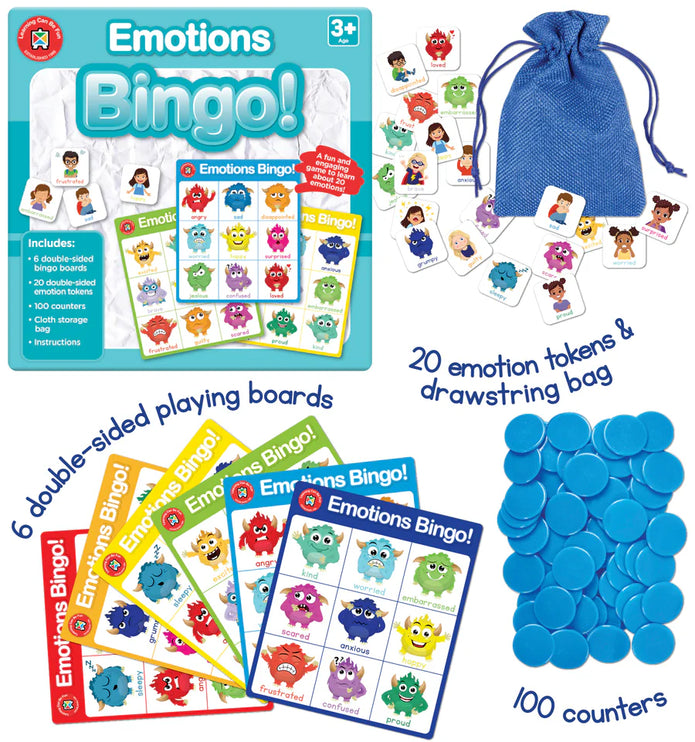 Emotions Bingo!