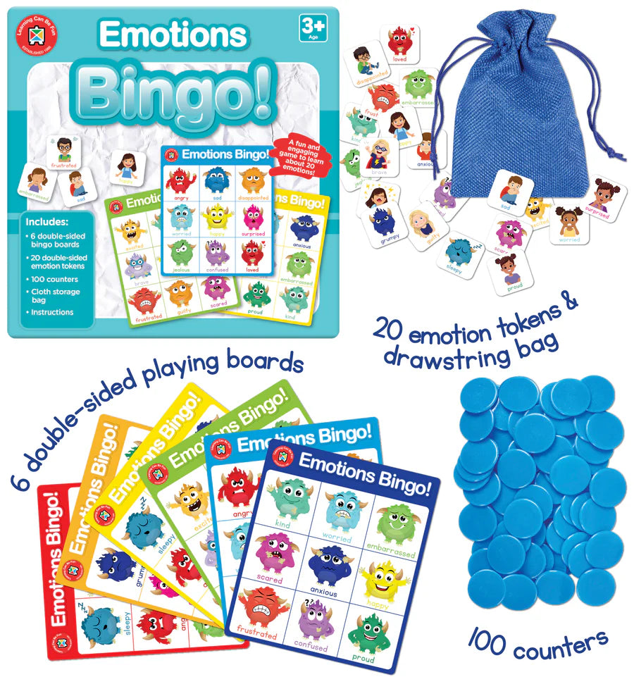 Emotions Bingo!