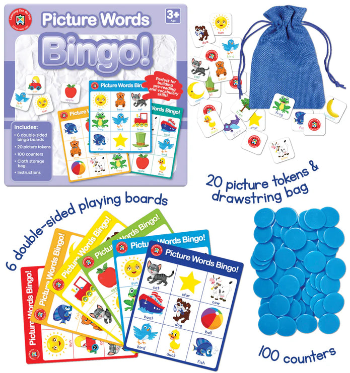 Picture Words Bingo!