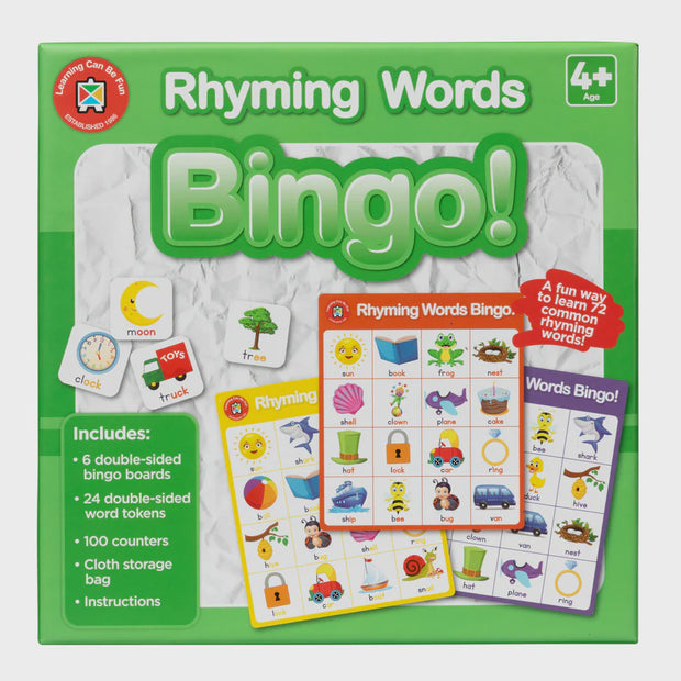 Rhyming Words Bingo!