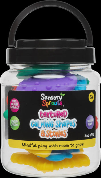 Textured Calming Shapes & Stones Set