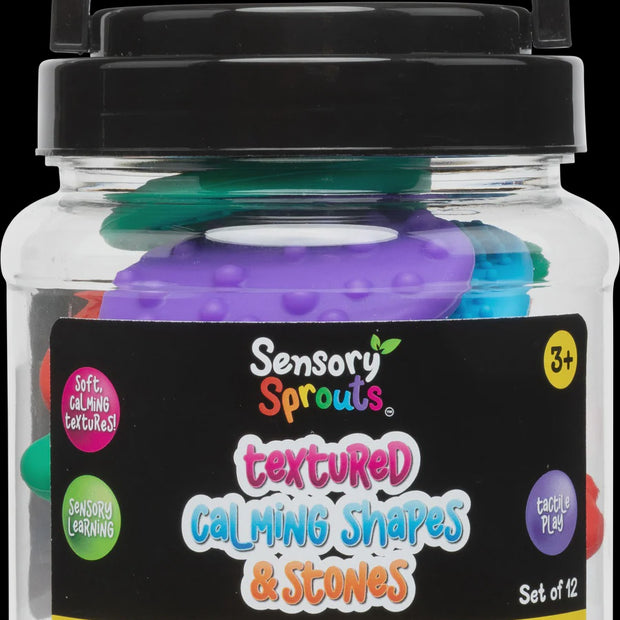 Textured Calming Shapes & Stones Set