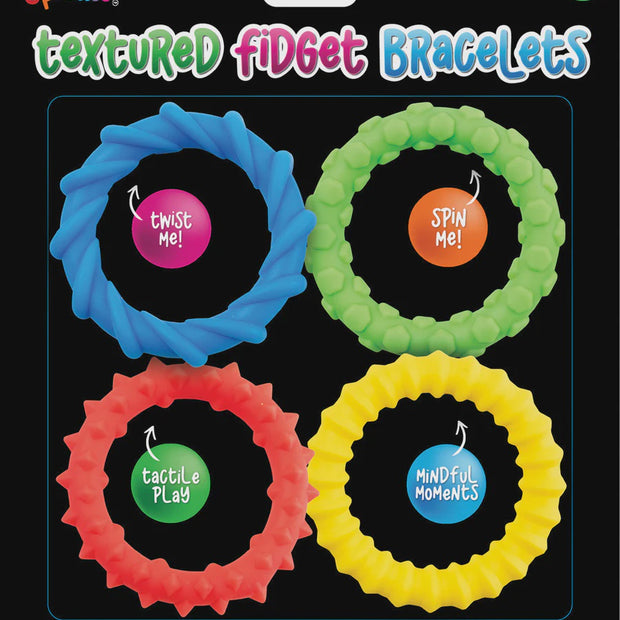 Textured Fidget Bracelets Set