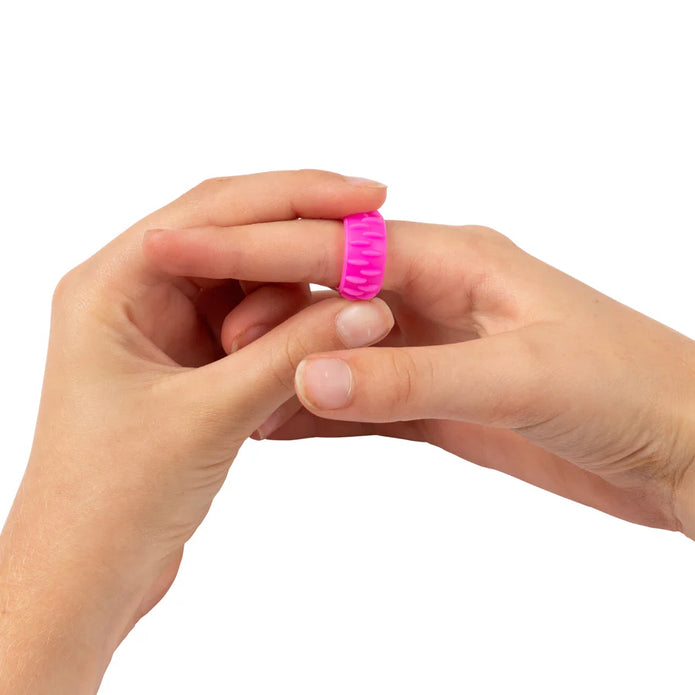 Textured Fidget Rings Set