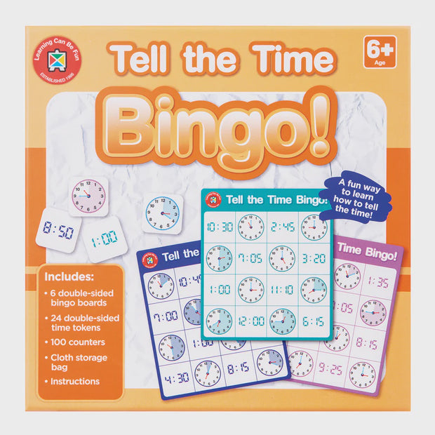Tell the Time Bingo
