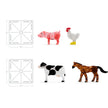MAGNA-TILES - Farm Animals - 25 Piece Set