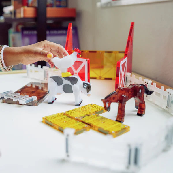 MAGNA-TILES - Farm Animals - 25 Piece Set