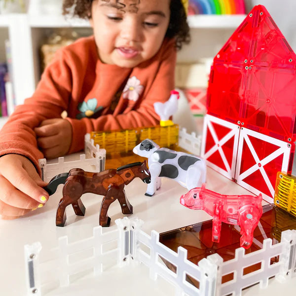 MAGNA-TILES - Farm Animals - 25 Piece Set