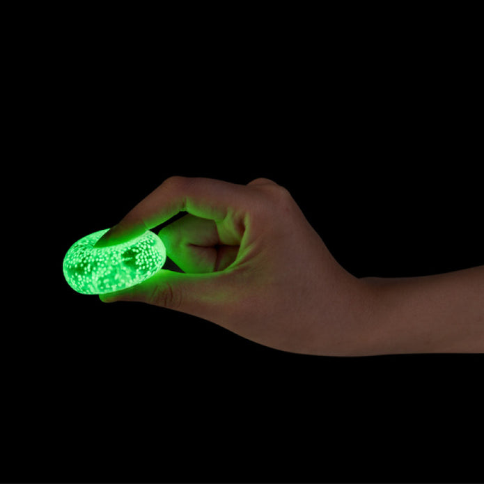 Smoosho's Super Squeeze Glow in the Dark Mini Balls Set of 3 - Sensory Kingdom