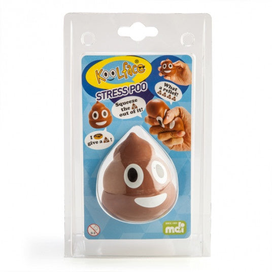 Koolface Smiling Poo Stress Relief Ball - Sensory Kingdom