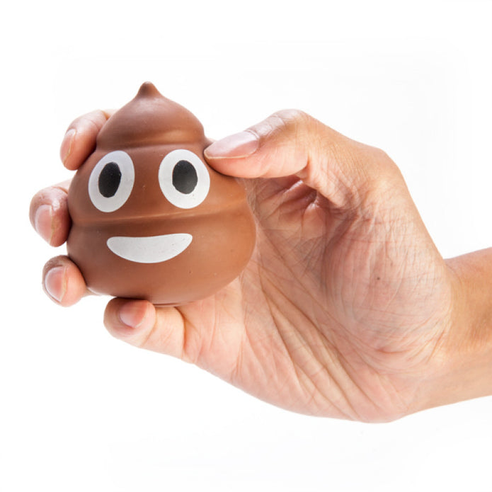 Koolface Smiling Poo Stress Relief Ball - Sensory Kingdom
