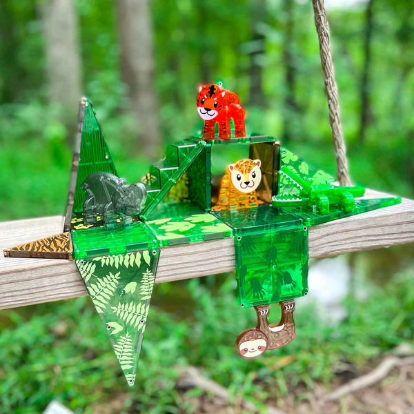 MAGNA-TILES - Jungle Animals - 25 Piece Set