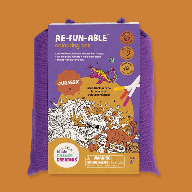 Re-FUN-able™ Colouring Set - JURASSIC