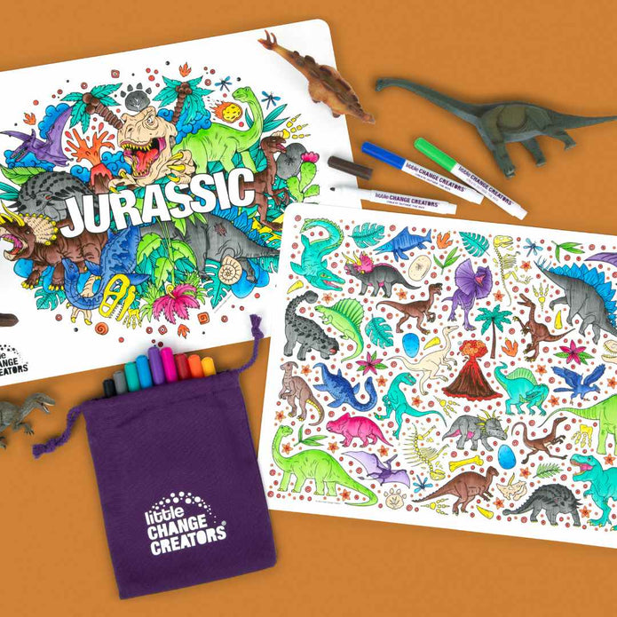 Re-FUN-able™ Colouring Set - JURASSIC