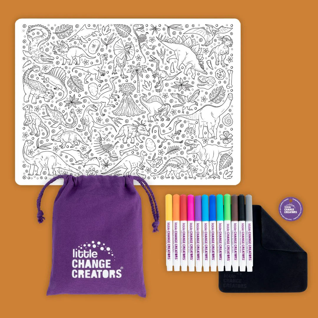 Re-FUN-able™ Colouring Set - JURASSIC