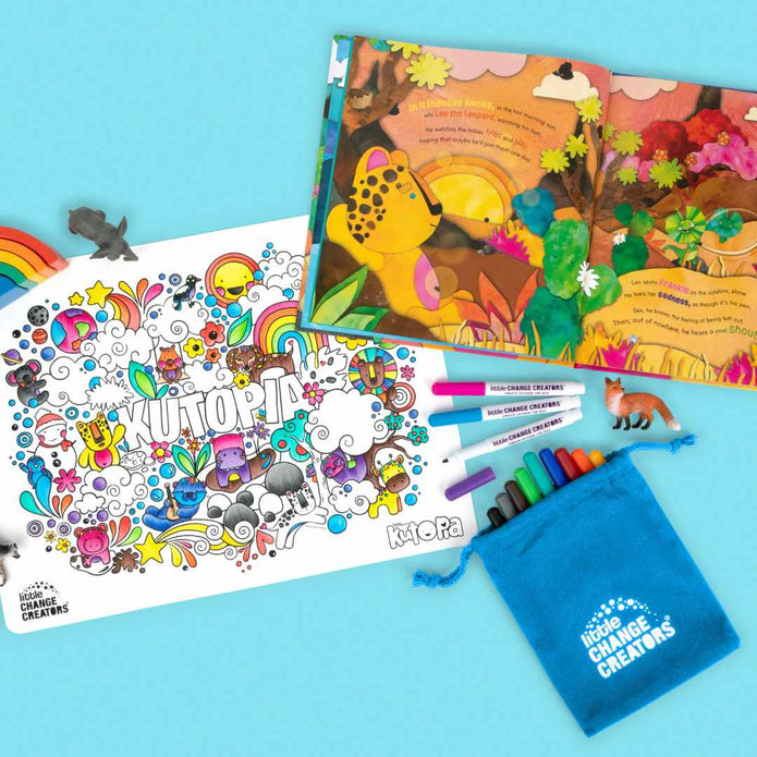 Re-FUN-able™ Colouring Set - KUTOPIA by Kasey Rainbow