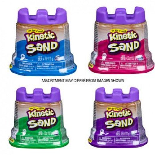 Kinetic Sand Castle Container 127g assorted - Sensory Kingdom