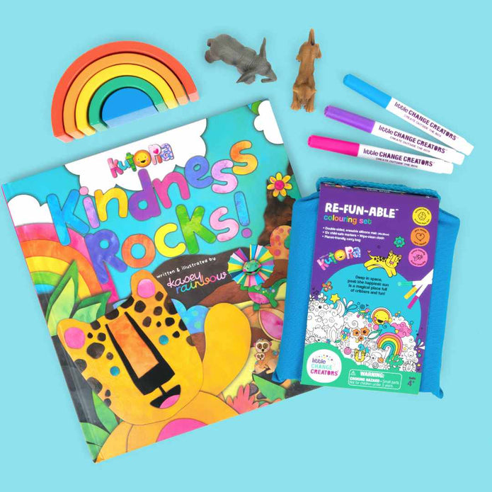 Re-FUN-able™ Colouring Set - KUTOPIA by Kasey Rainbow