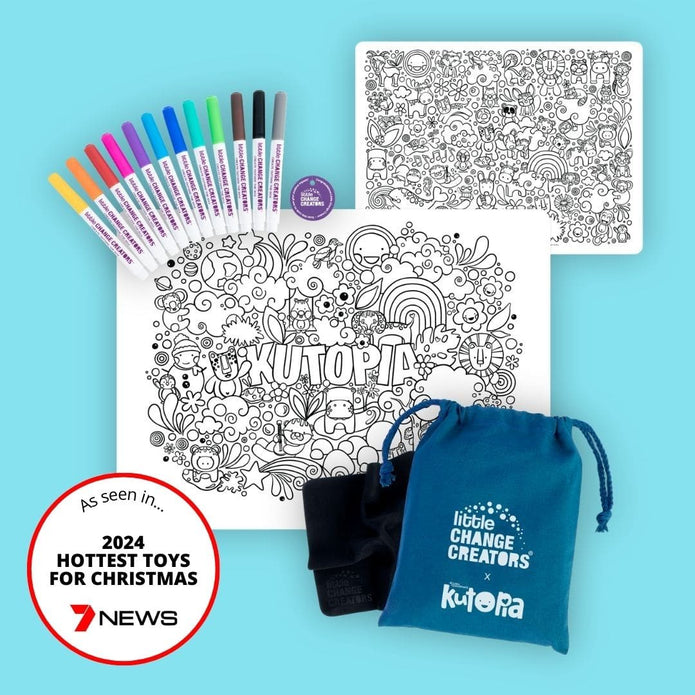 Re-FUN-able™ Colouring Set - KUTOPIA by Kasey Rainbow