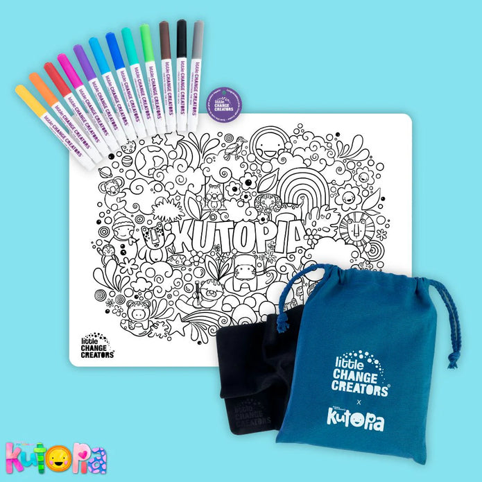 Re-FUN-able™ Colouring Set - KUTOPIA by Kasey Rainbow