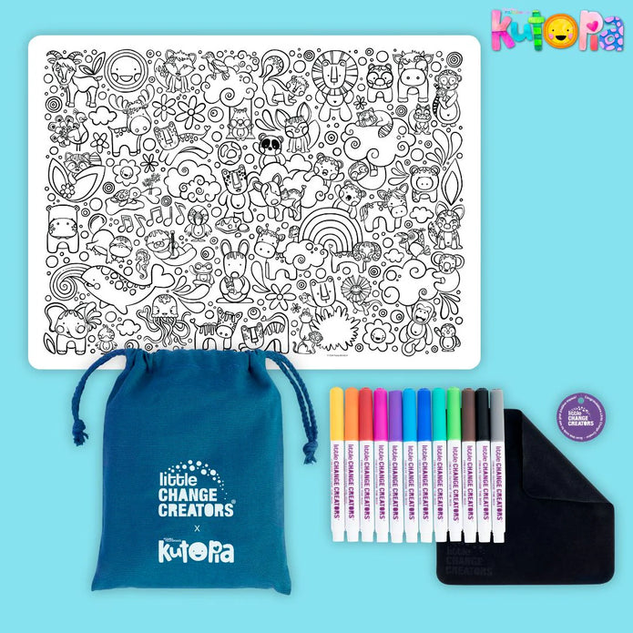 Re-FUN-able™ Colouring Set - KUTOPIA by Kasey Rainbow