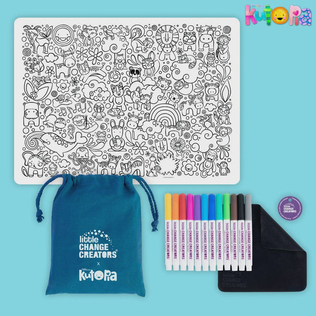Re-FUN-able™ Colouring Set - KUTOPIA by Kasey Rainbow