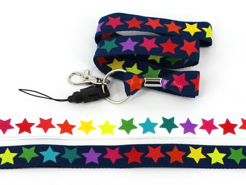 LANYARDS – COLOURED STARS