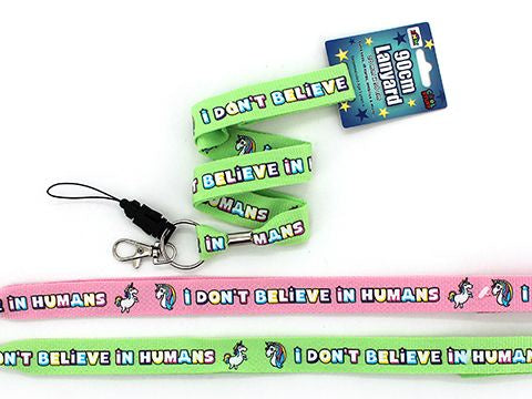 LANYARDS – I DON’T BELIEVE IN HUMANS