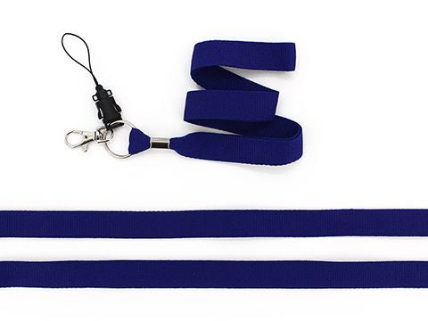 LANYARDS – PLAIN BLUEBERRY COLOUR