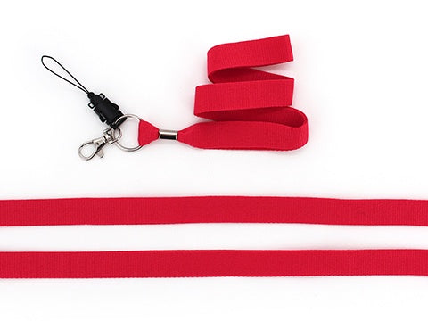 LANYARDS – PLAIN CORAL COLOUR