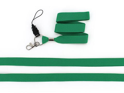 LANYARDS – PLAIN EMERALD GREEN COLOUR