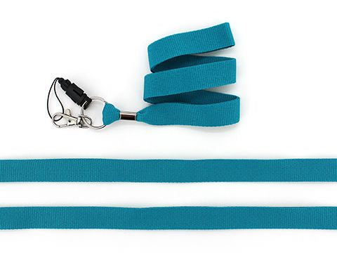 LANYARDS – PLAIN TEAL COLOUR