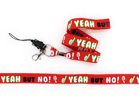 LANYARDS – YEAH BUT NO!