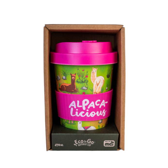 Eco-to-Go Bamboo Cup - Alpaca