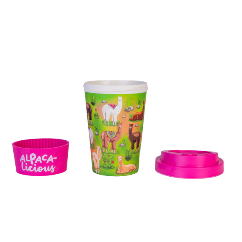 Eco-to-Go Bamboo Cup - Alpaca