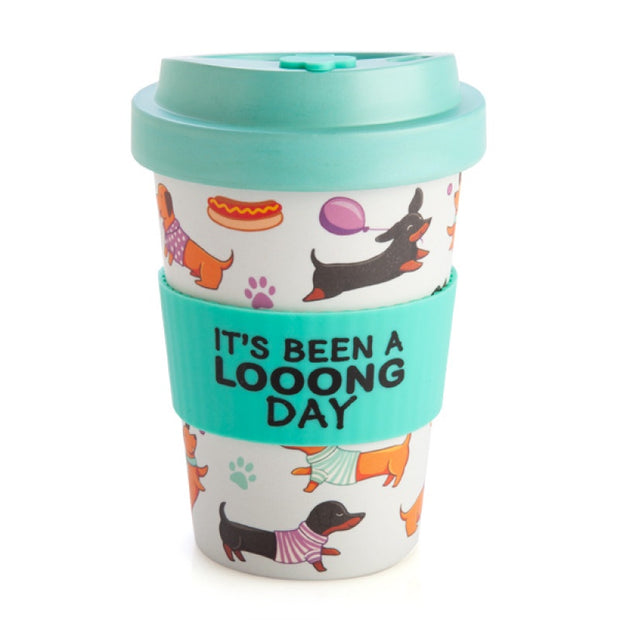 Eco-to-Go Bamboo Cup - Dachshund