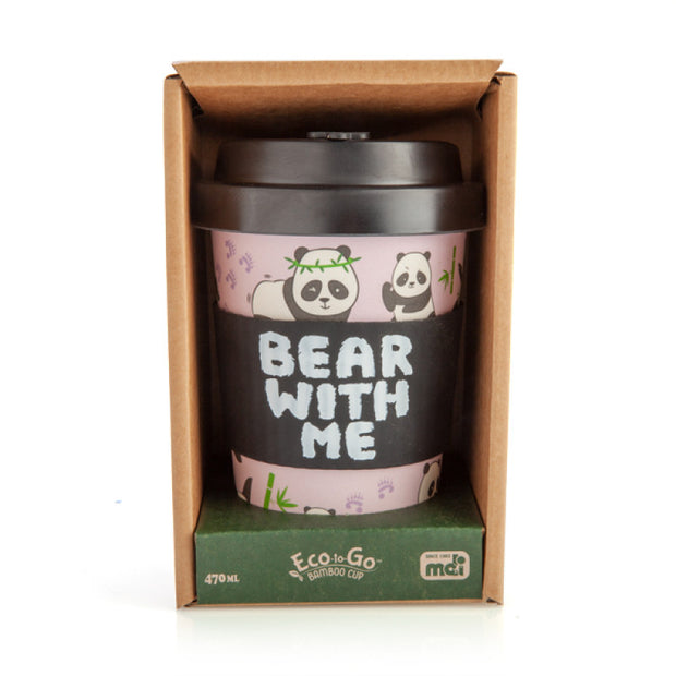 Eco-to-Go Bamboo Cup - Panda