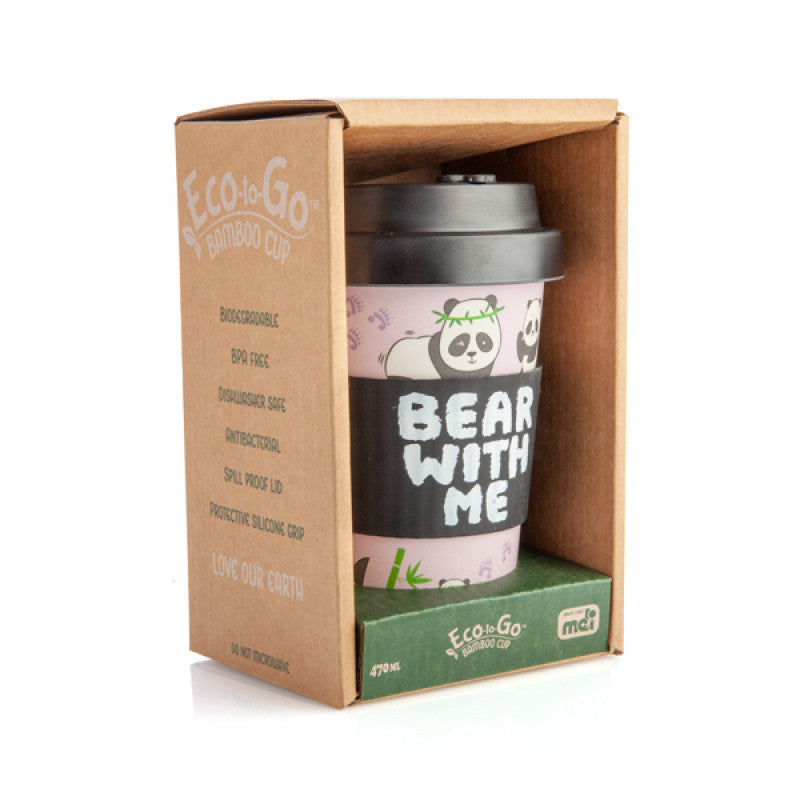 Eco-to-Go Bamboo Cup - Panda