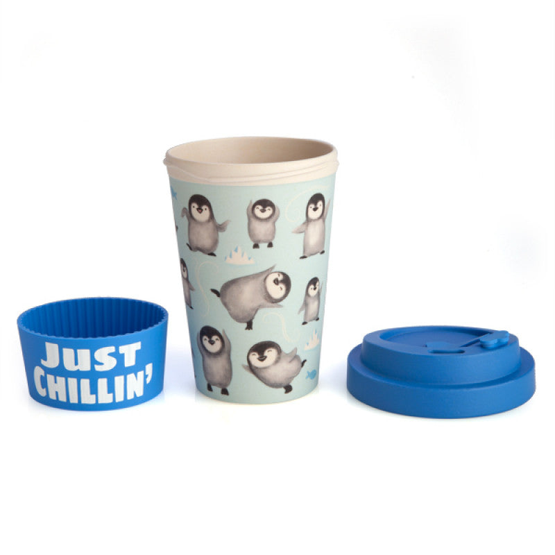 Eco-to-Go Bamboo Cup - Penguin