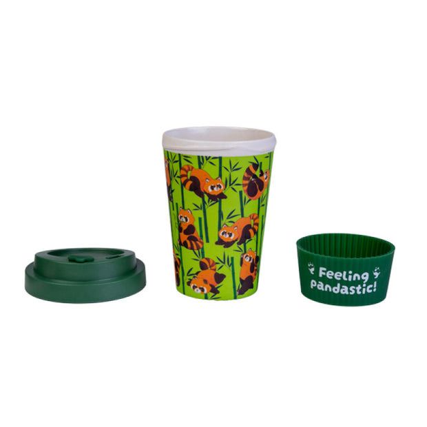 Eco-to-Go Bamboo Cup - Red Panda