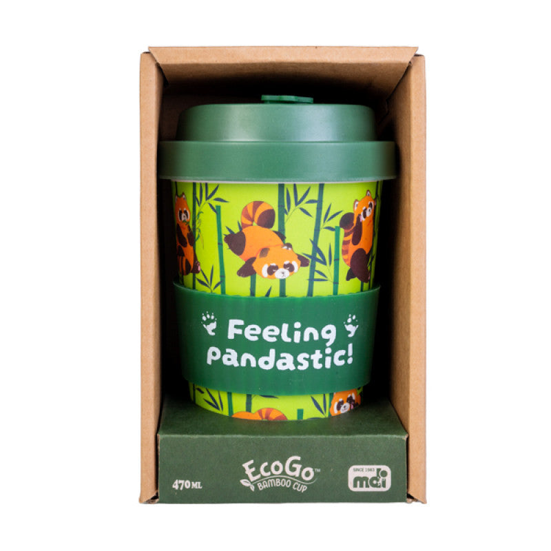 Eco-to-Go Bamboo Cup - Red Panda