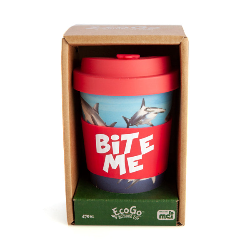Eco-to-Go Bamboo Cup - Shark