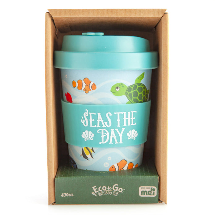 Eco-to-Go Bamboo Cup - Sea Animal