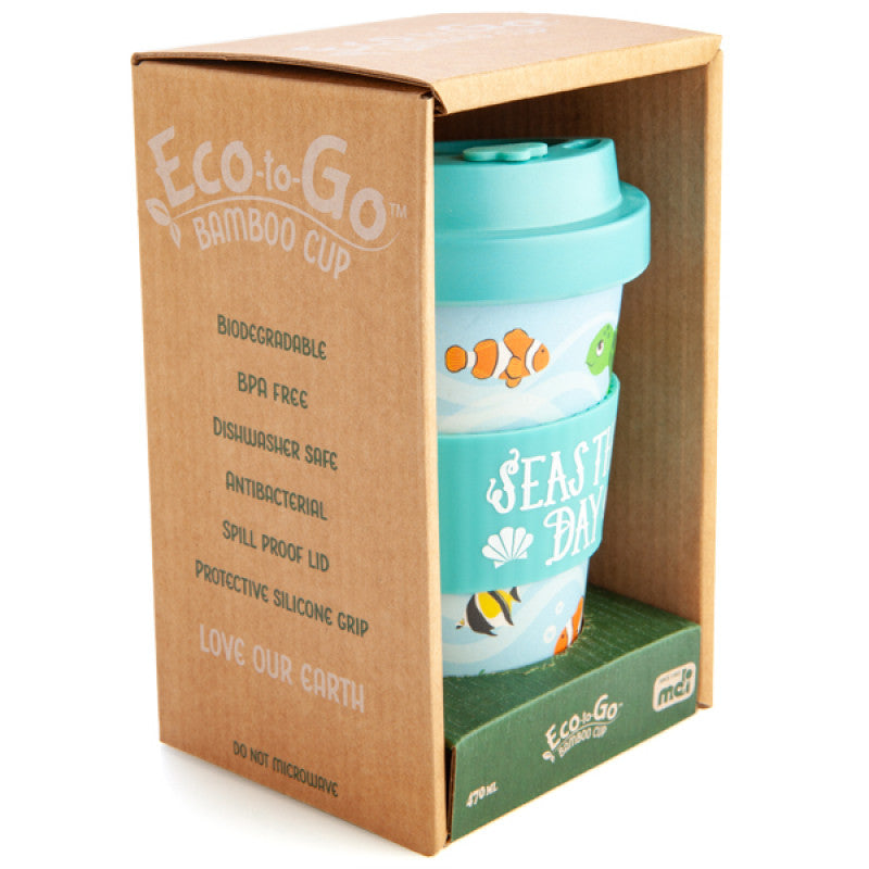 Eco-to-Go Bamboo Cup - Sea Animal